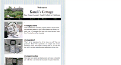 Desktop Screenshot of kandiscottage.com